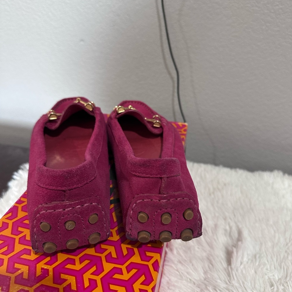 Tory Burch Daria Driver -Split Suede - image 3